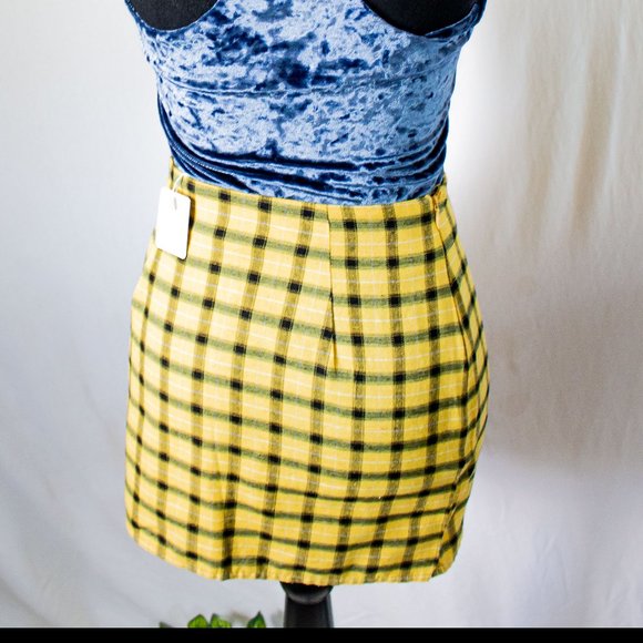 Shein Skirt│Yellow/Black│XS - Picture 3 of 4
